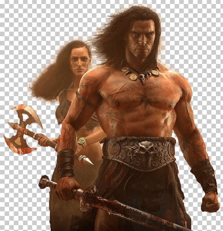 Conan The Barbarian Age Of Conan Conan Exiles: The Frozen North Survival Game Video Game PNG, Clipart, Age Of , Aggression, Arm, Bodybuilder, Bodybuilding Free PNG Download