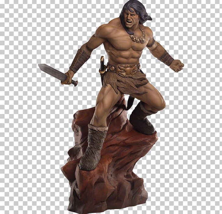 Conan The Barbarian Figurine Statue Sculpture PNG, Clipart, Barbarian, Bronze Sculpture, Conan, Conan The Barbarian, Conan The Destroyer Free PNG Download