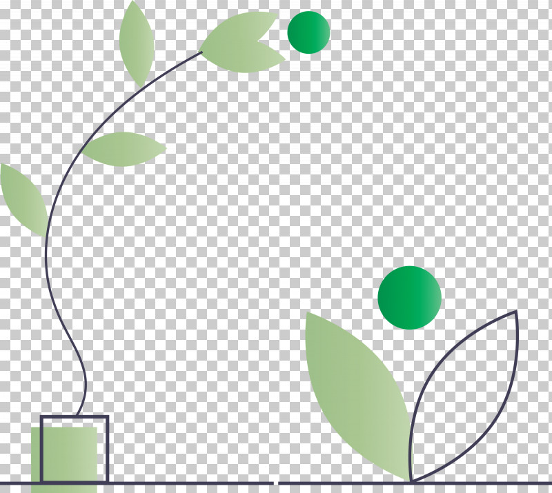 Green Leaf Line Plant Tree PNG, Clipart, Circle, Flower, Green, Leaf, Line Free PNG Download