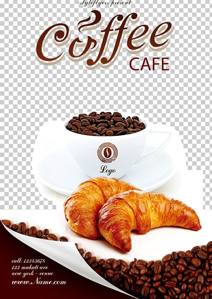 Coffee Cafe Bakery Flyer PNG, Clipart, Advertisement Poster, Bak, Baked Goods, Bar, Bread Free PNG Download
