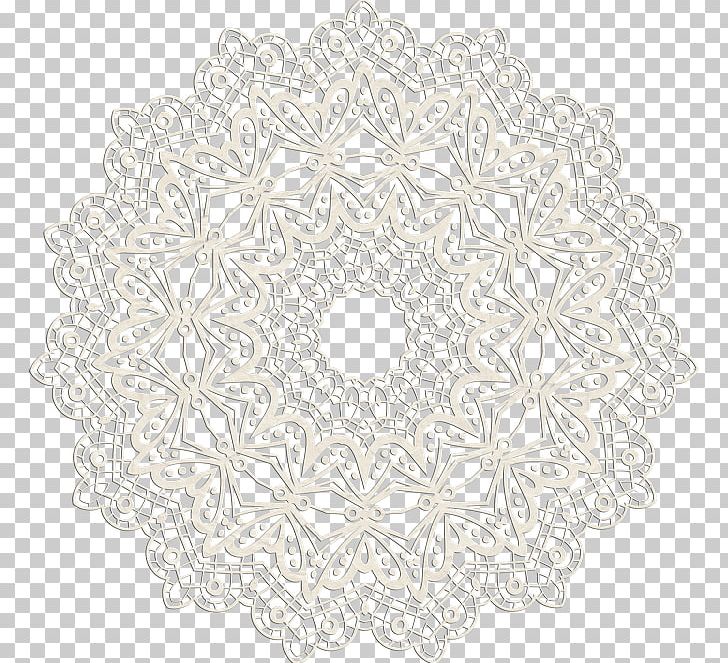 Place Mats Doily Circle Pattern PNG, Clipart, Area, Black And White, Circle, Doily, Education Science Free PNG Download