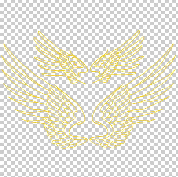 Yellow Illustration PNG, Clipart, Angel Wings, Bird, Bird Cage, Bird Vector, Character Free PNG Download