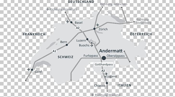 Skiarena Andermatt-Sedrun Gotthard Pass Realp Hospental PNG, Clipart, Andermatt, Angle, Area, Central Switzerland, Diagram Free PNG Download