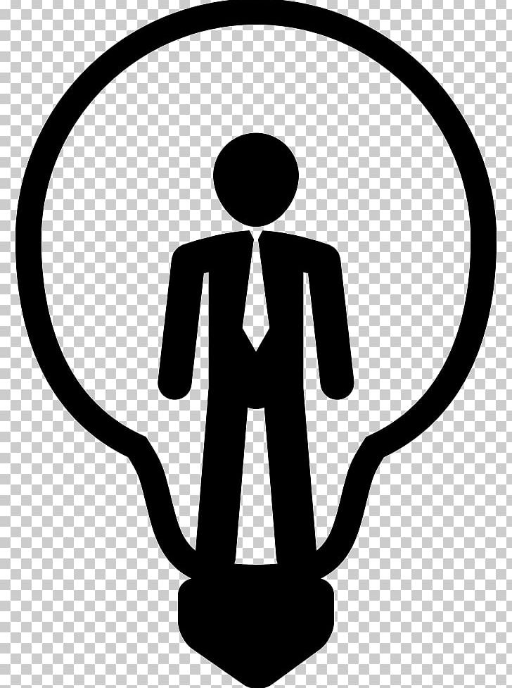 Computer Icons Businessperson PNG, Clipart, Area, Artwork, Black And White, Bulb, Business Free PNG Download