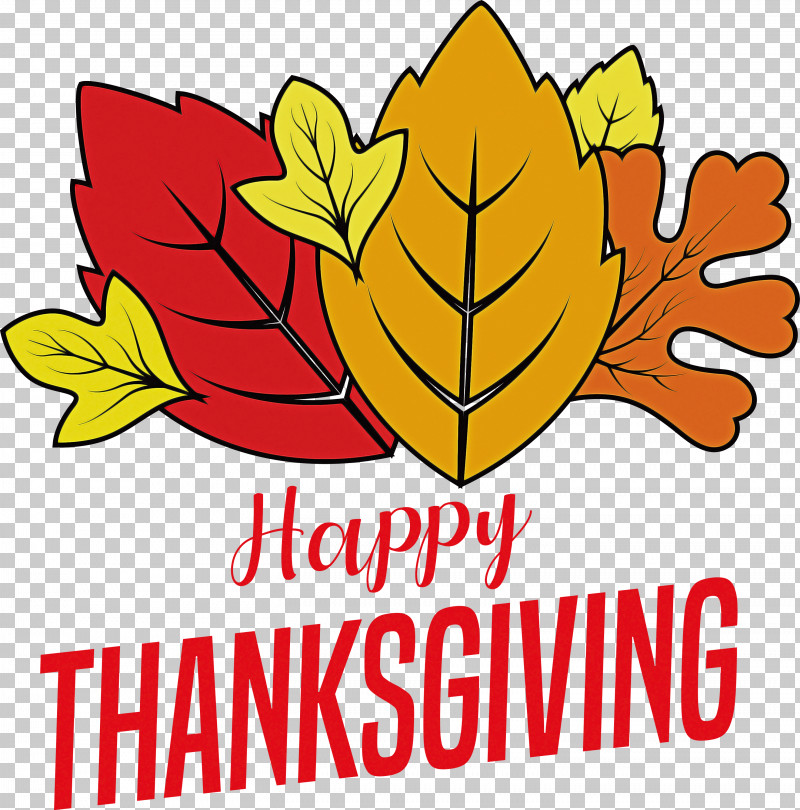 Happy Thanksgiving PNG, Clipart, Autumn, Calligraphy, Color Gradient, Flower, Happy Thanksgiving Free PNG Download