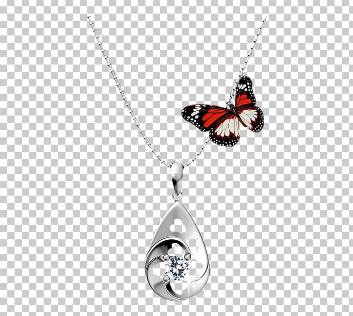 Locket Butterfly Earring Necklace PNG, Clipart, Amethyst, Body Jewelry, Butterflies, Butterfly, Butterfly Group Free PNG Download