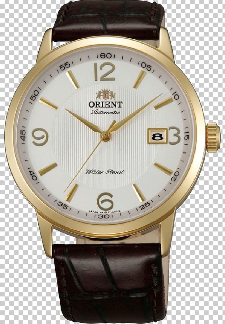 Orient Watch Automatic Watch Mechanical Watch Clock PNG, Clipart, Accessories, Automatic Watch, Beige, Brand, Brown Free PNG Download