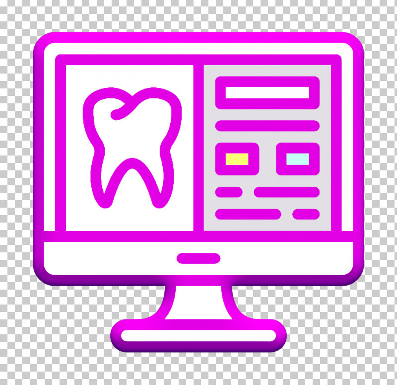 Dentistry Icon Tooth Icon PNG, Clipart, Dentistry Icon, Line, Magenta, Pink, Purple Free PNG Download