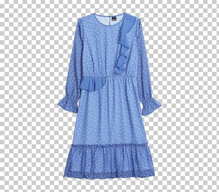 Blue Dress Fashion Top Sleeve PNG, Clipart, Blazer, Blouse, Blue, Clothing, Day Dress Free PNG Download