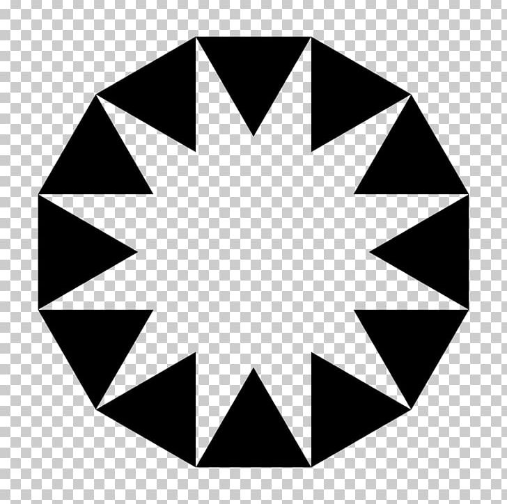 Dodecagon Circle PNG, Clipart, Angle, Black, Black And White, Circle, Decagon Free PNG Download
