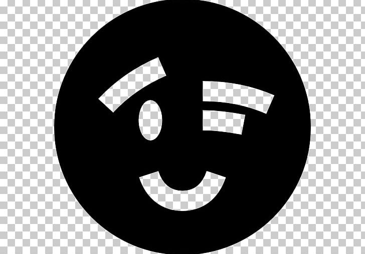 Emoticon Computer Icons Smiley Wink Online Chat PNG, Clipart, Area, Black And White, Circle, Computer Icons, Emoji Free PNG Download