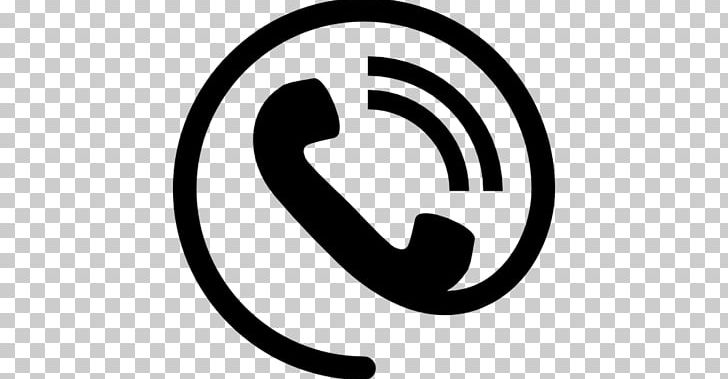 Telephone Call Computer Icons IPhone PNG, Clipart, Area, Black And White, Brand, Business Telephone System, Circle Free PNG Download