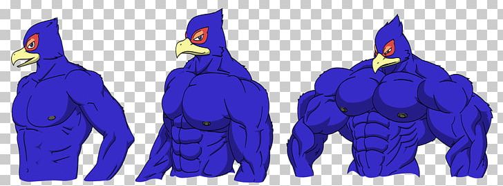 Falco Lombardi Star Fox Line Art Muscle PNG, Clipart, Animals, Blue, Cartoon, Character, Color Free PNG Download