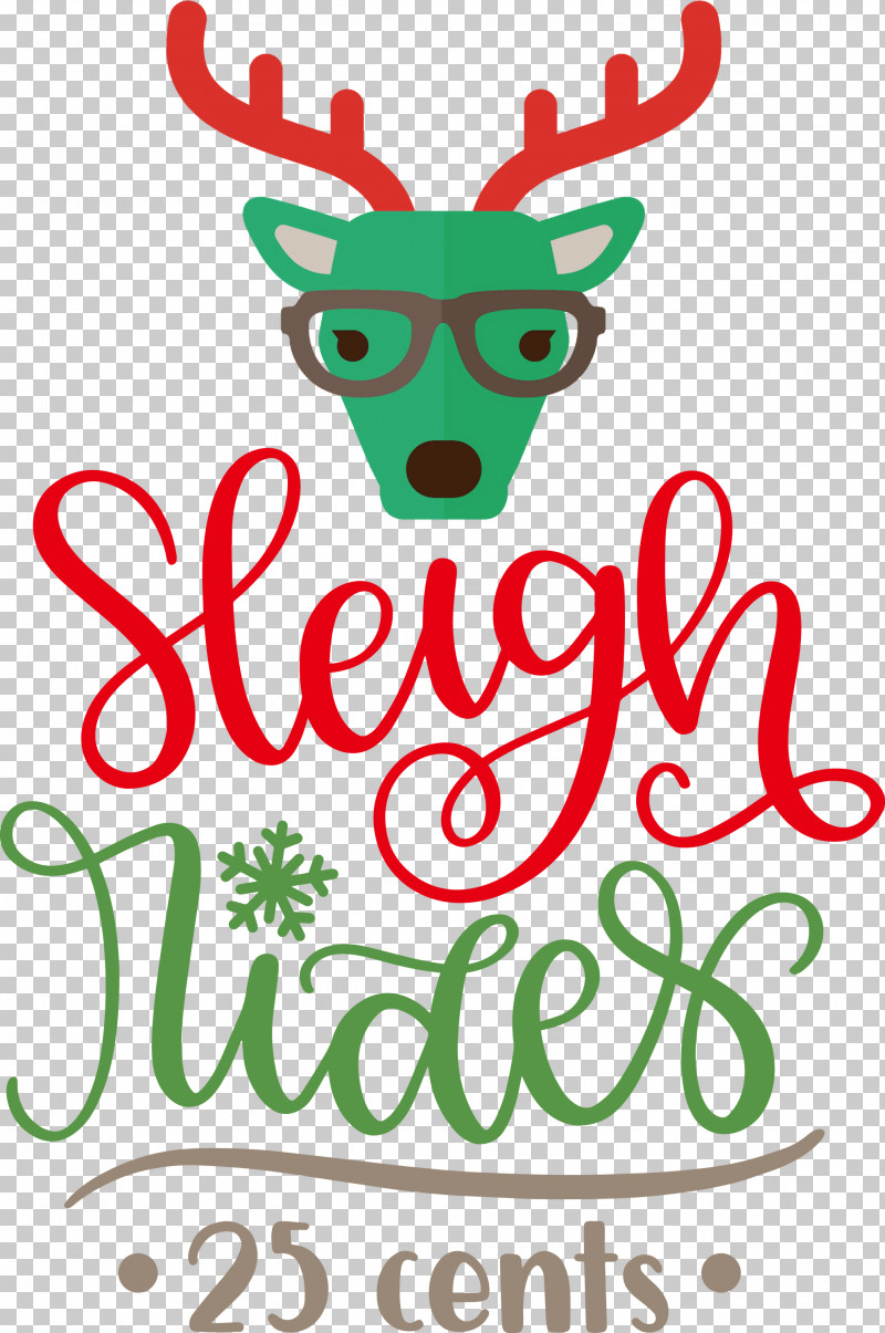 Sleigh Rides Deer Reindeer PNG, Clipart, Christmas, Christmas Day, Christmas Decoration, Deer, Flower Free PNG Download