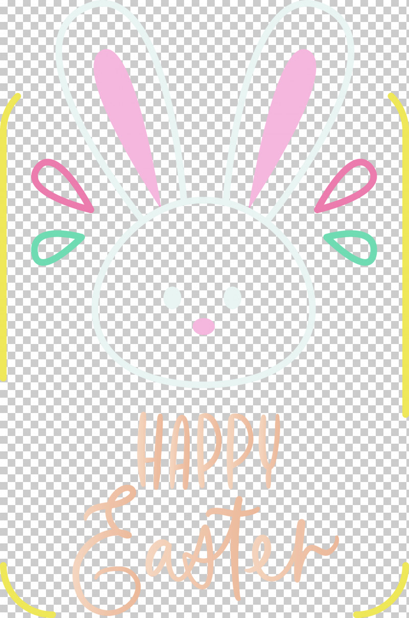 Easter Bunny PNG, Clipart, Easter Bunny, Easter Day, Happy Easter Day, Paint, Pink Free PNG Download