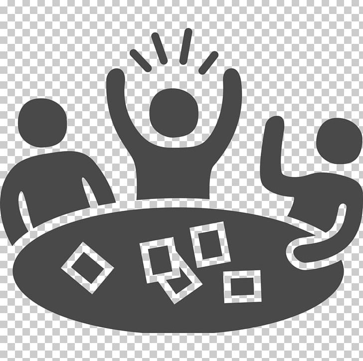 Computer Icons Tabletop Game Night Playing Card PNG, Clipart, Black, Black And White, Brand, Card Game, Circle Free PNG Download