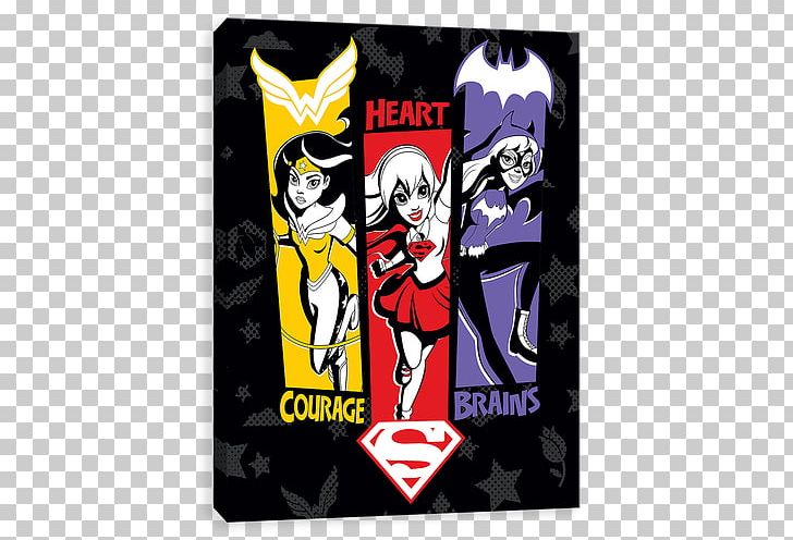 DC Comics Canvases DC DC Superheroes 'Courage Poster Animated Cartoon Character PNG, Clipart,  Free PNG Download
