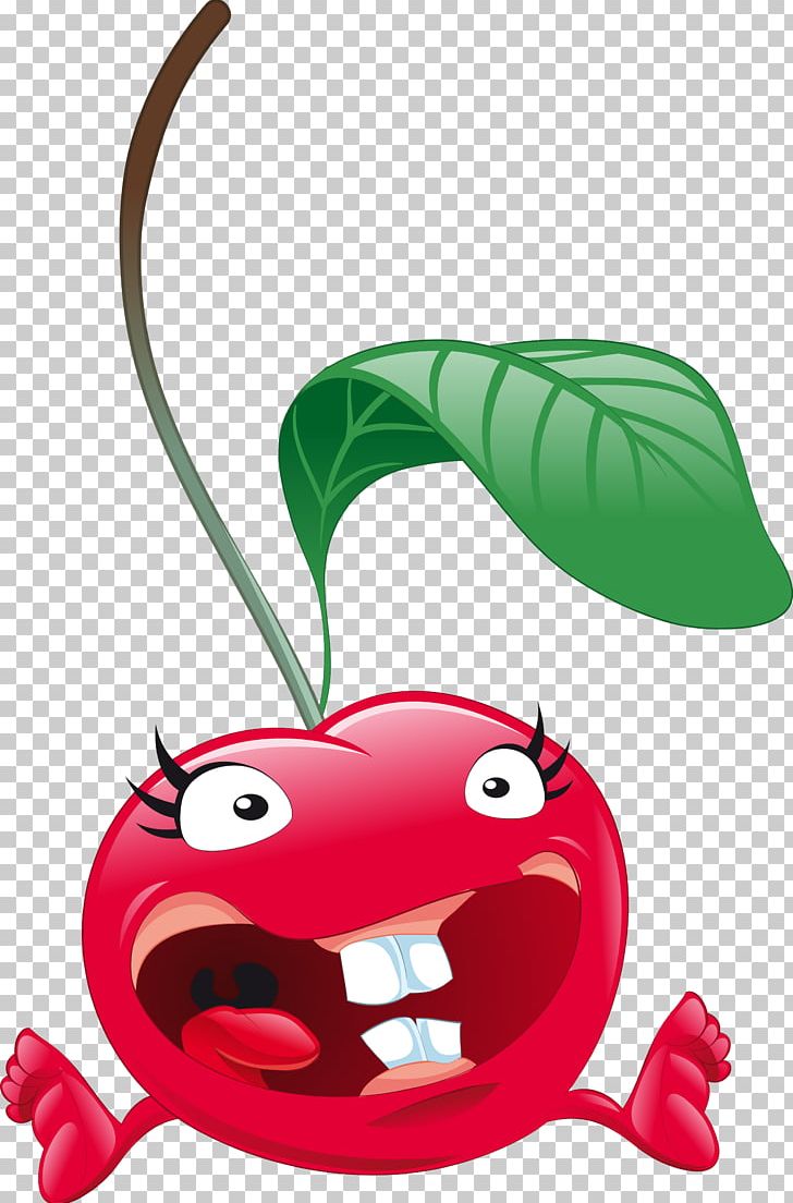 Smiley Fruit Salad Cherry PNG, Clipart, Auglis, Cartoon, Cherry, Cherry Clipart, Fictional Character Free PNG Download