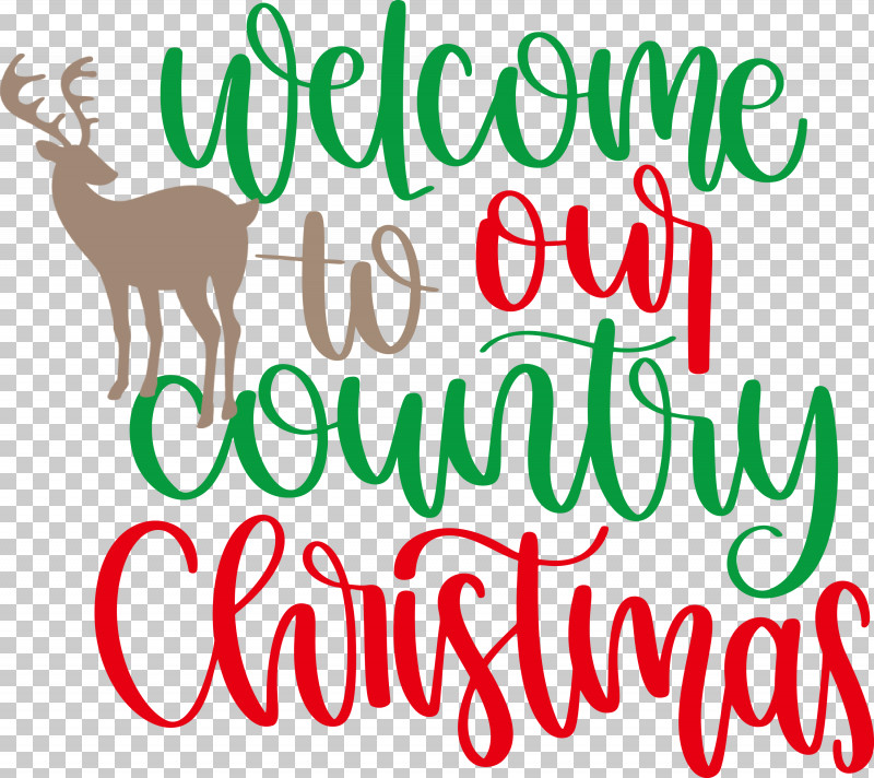 Welcome Christmas PNG, Clipart, Biology, Christmas Day, Deer, Happiness, Line Free PNG Download