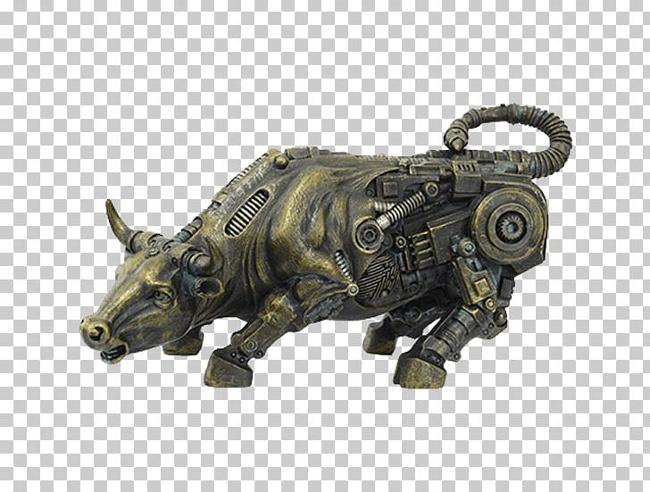 Cattle Charging Bull Steampunk Sculpture PNG, Clipart, Agressive Bull, Brazen Bull, Bronze, Bull, Cattle Free PNG Download