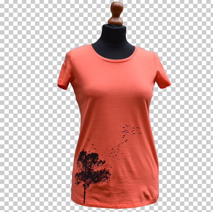 T-shirt Sleeve Dress Neck PNG, Clipart, Clothing, Day Dress, Dress, Neck, Orange Free PNG Download