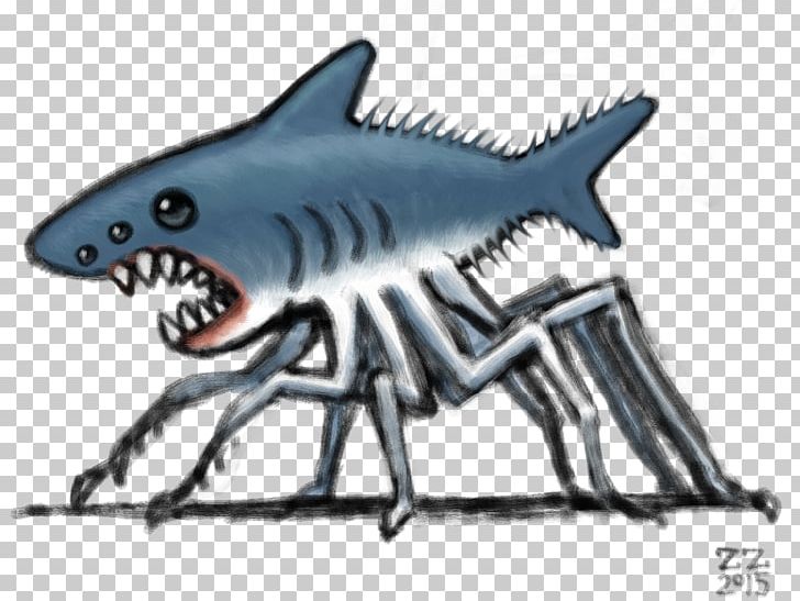 Tiger Shark Spider Animal PNG, Clipart, Animal, Animals, Cartilaginous Fish, Chondrichthyes, Drawing Free PNG Download