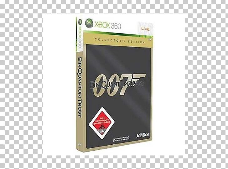 007: Quantum Of Solace Xbox 360 GoldenEye 007 James Bond 007 Legends PNG, Clipart, 007 Legends, 007 Quantum Of Solace, Activision, Brand, Electronic Device Free PNG Download