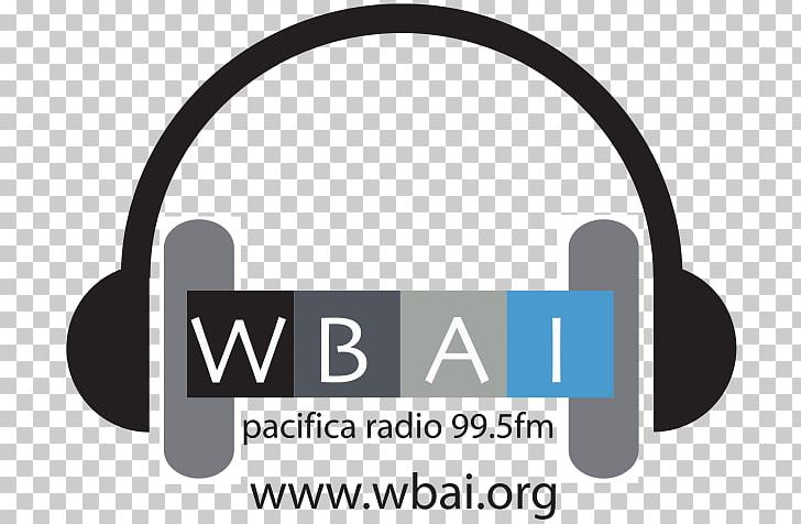 Headphones WBAI Logo Radio Pacifica Foundation PNG, Clipart, Audio, Audio Equipment, Brand, Communication, Electronic Device Free PNG Download