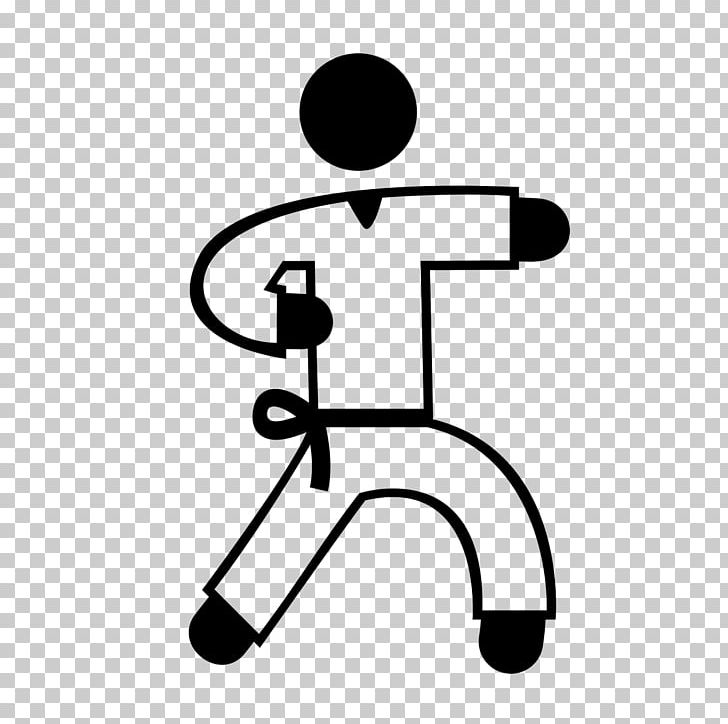 Karate Gi Martial Arts Sport Computer Icons PNG, Clipart, Angle, Area, Black And White, Chinese Martial Arts, Combat Free PNG Download