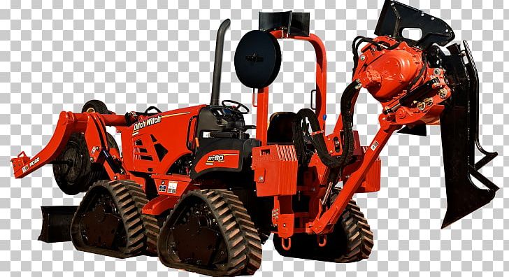 Ditch Witch Trencher Machine Tractor Plough PNG, Clipart, Agricultural Machinery, Allterrain Vehicle, Architectural Engineering, Automotive Tire, Car Free PNG Download