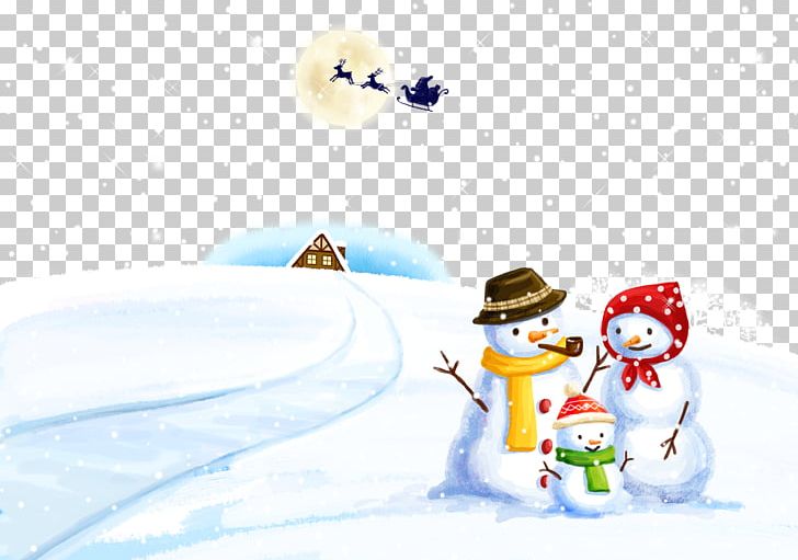 Snowman Winter Illustration PNG, Clipart, Art, Bird, Cartoon, Child, Chris Free PNG Download
