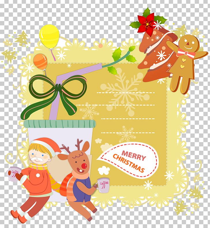 Christmas Postcard Greeting Card Mail Santa Claus PNG, Clipart, Cartoon, Christmas Background, Christmas Card, Christmas Decoration, Christmas Frame Free PNG Download