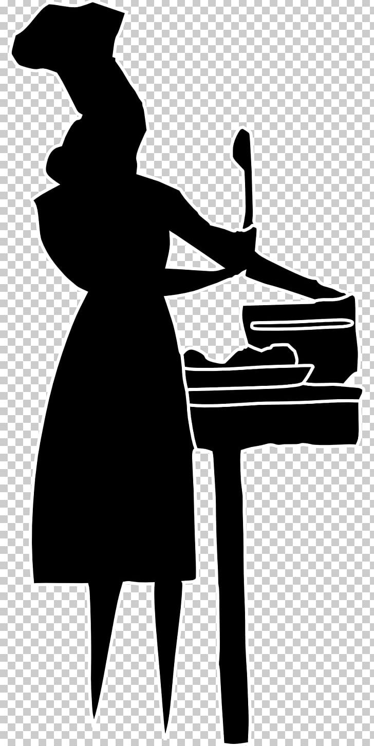 black woman cooking clipart