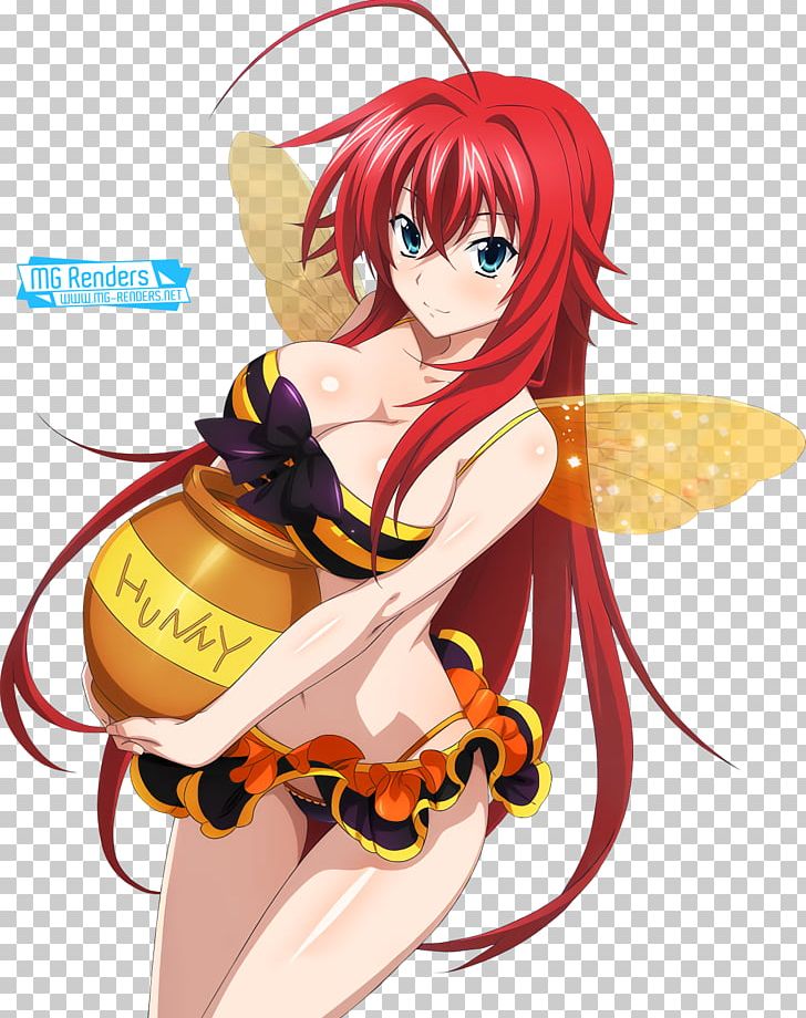Rias Gremory High School DxD Anime PNG, Clipart, Art, Artwork, Brown Hair, Cartoon, Cg Artwork Free PNG Download