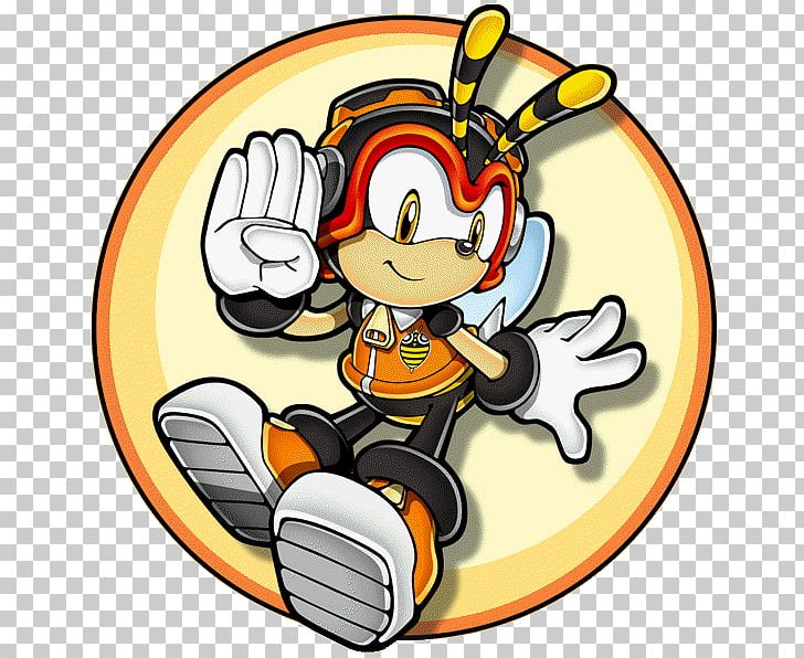 Charmy Bee Espio The Chameleon The Crocodile Sonic The Hedgehog PNG, Clipart, Artwork, Bee, Bees, Chaotix Detective Agency, Character Free PNG Download