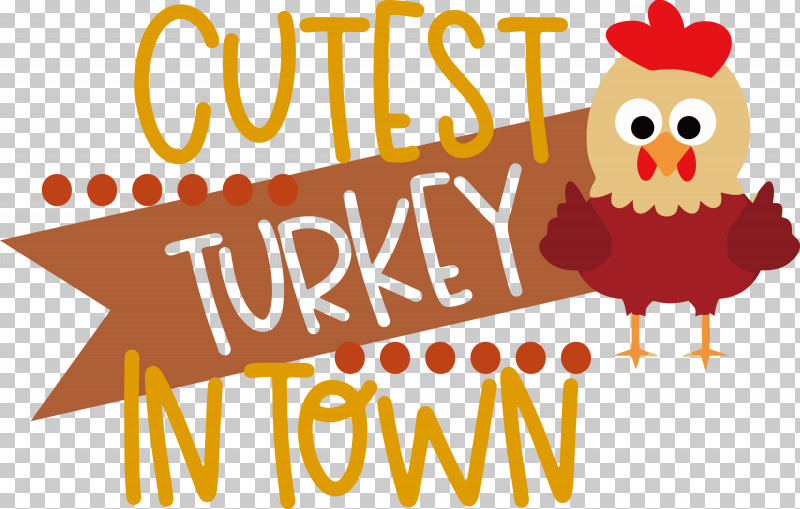 Cutest Turkey Thanksgiving Turkey PNG, Clipart, Beak, Biology, Chicken, Logo, Meter Free PNG Download