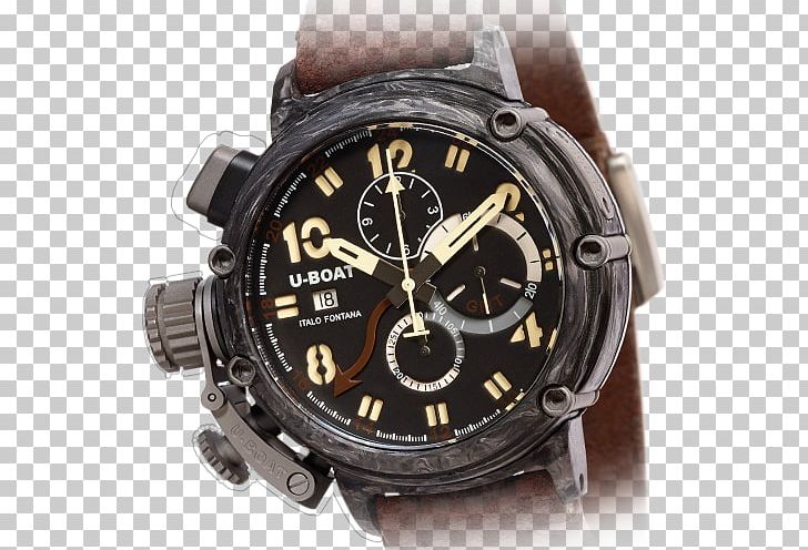 Watch Strap U-boat Chronograph Clock PNG, Clipart, Accessories, Brand, Carbon, Chronograph, Clock Free PNG Download