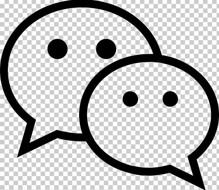 WeChat Computer Icons PNG, Clipart, Area, Black, Black And White, Business Card, Circle Free PNG Download