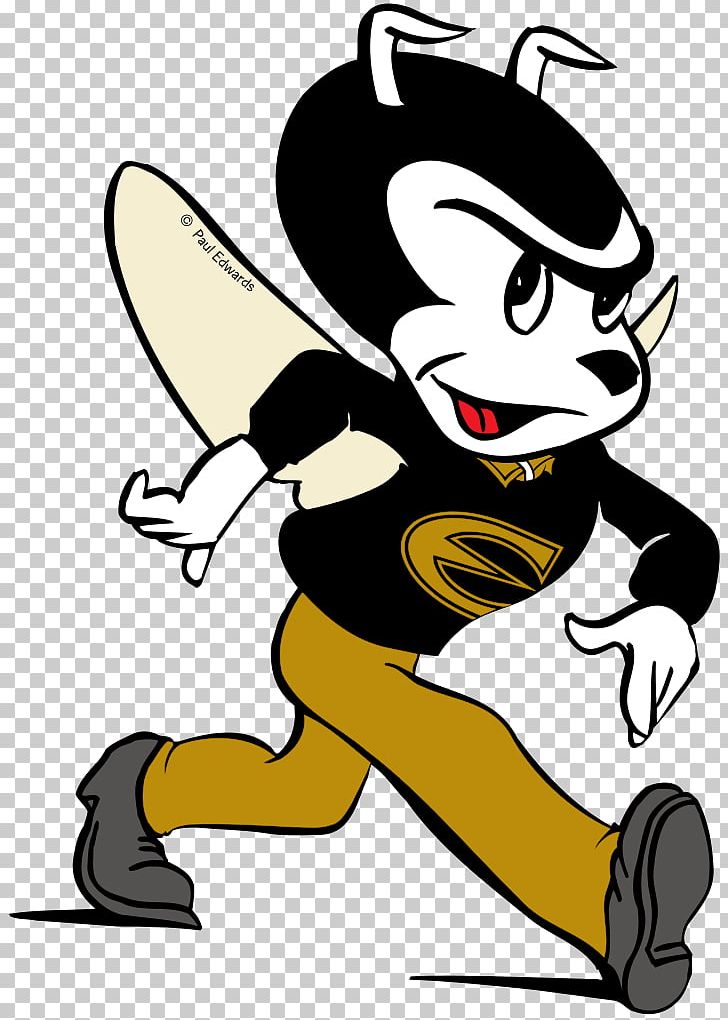 Emporia State University School Of Business Emporia State Hornets Football Corky The Hornet PNG, Clipart, Academic Degree, Art, Artwork, Black And White, Cartoon Free PNG Download