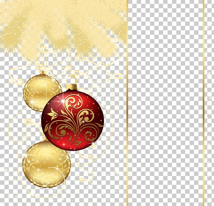 Christmas Ornament Gold PNG, Clipart, Ball, Ball Vector, Beautiful, Cane Vine, Cartoon Free PNG Download
