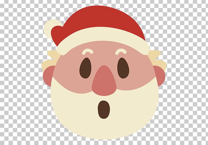 Santa Claus Christmas Emoticon Smile PNG, Clipart,  Free PNG Download