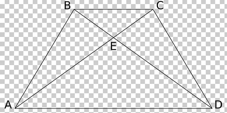 Triangle Symmetry Isosceles Trapezoid PNG, Clipart, Angle, Area, Black And White, Circle, Decagon Free PNG Download