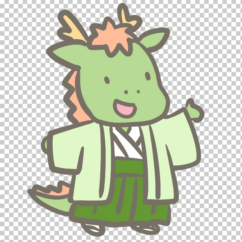 Deer Horse Cartoon Character Green PNG, Clipart, Biology, Cartoon, Character, Character Created By, Cute Dragon Free PNG Download