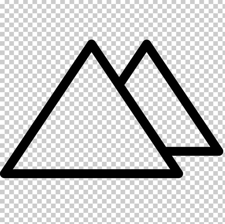 Computer Icons Pyramid PNG, Clipart, Angle, Area, Black, Black And White, Computer Icons Free PNG Download