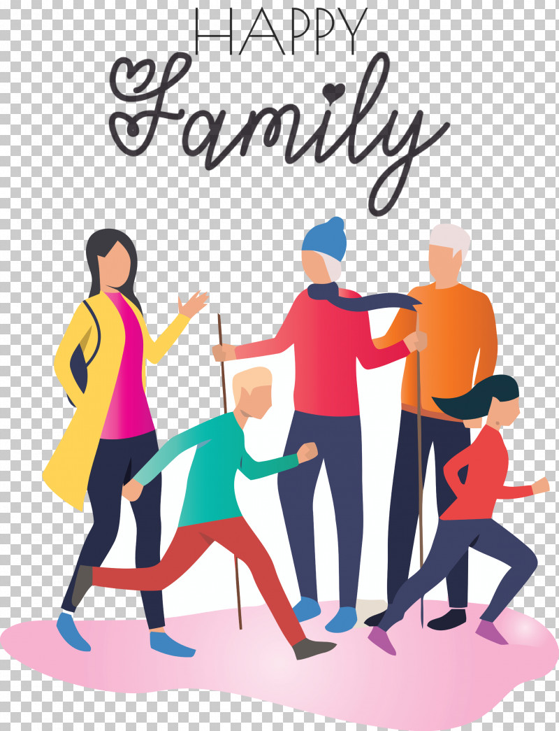 Family Day Happy Family PNG, Clipart, Cartoon, Family Day, Happy Family Free PNG Download