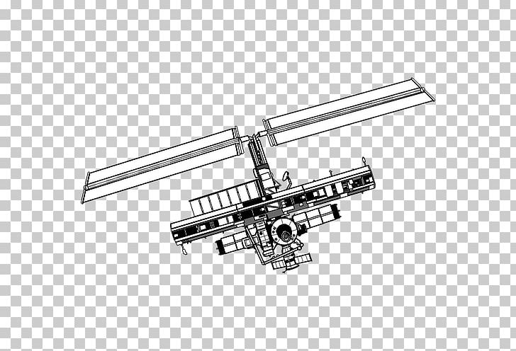 International Space Station Drawing Spaceflight Satellite PNG, Clipart, Angle, Black And White, Coloring Book, Helicopter, Helicopter Rotor Free PNG Download