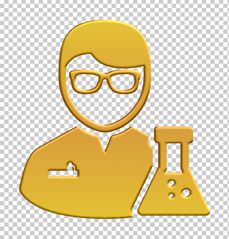 Technical Support Icon Science Icon Scientist With Task Icon PNG, Clipart, Behavior, Cartoon, Emoticon, Happiness, Line Free PNG Download
