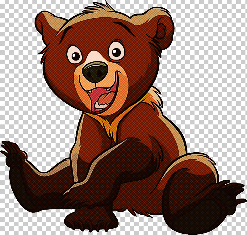 Cartoon Brown Bear Bear Brown Animal Figure PNG, Clipart, Animal Figure, Bear, Brown, Brown Bear, Cartoon Free PNG Download