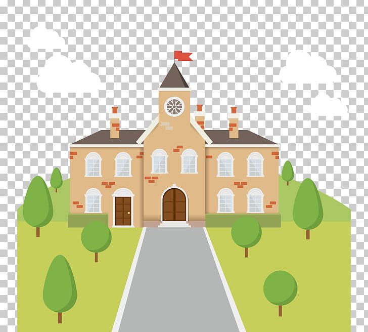 Cartoon Building PNG, Clipart, Campus, Castle Vector, Disney Castle, Drawing, Encapsulated Postscript Free PNG Download