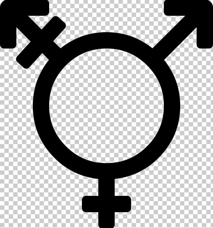 Gender Symbol Transgender LGBT Symbols PNG, Clipart, Alt, Area, Black And White, Circle, Cross Free PNG Download